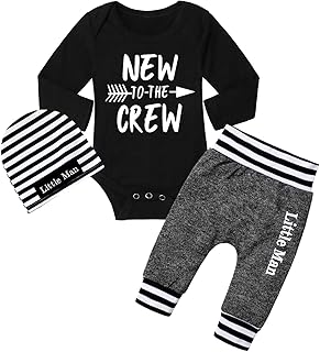 Newborn 'New to Crew' Outfit