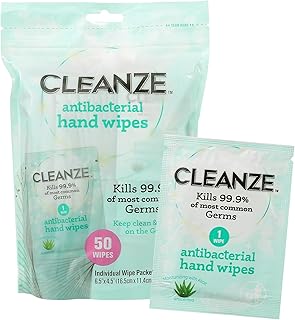 Antibacterial Hand Sanitizer Wipes