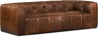 POLY & BARK Italian Leather Sofa