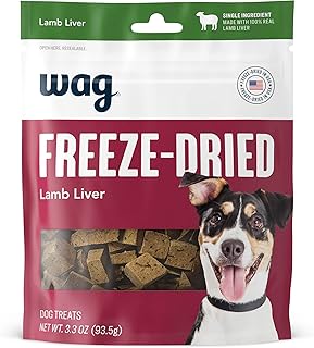 Wag Freeze-Dried Lamb Liver Treats