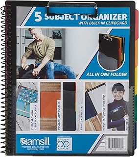 Samsill 5-Subject School Organizer