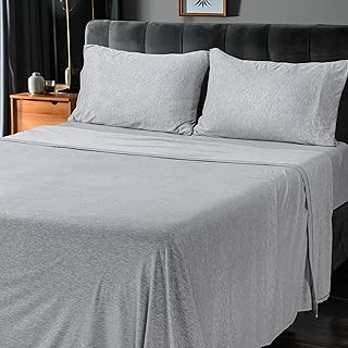 Utopia Queen Jersey Cotton Sheets