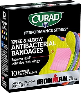 CURAD Ironman Antibacterial Bandages