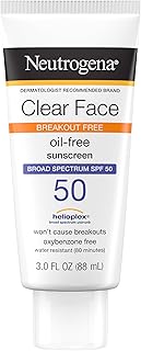 Neutrogena Clear Face SPF 50 Sunscreen