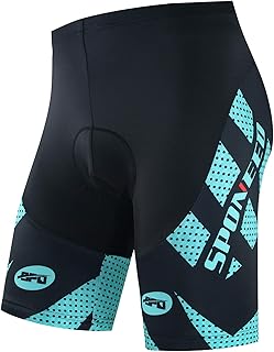 Sponeed Men's Cushioned Bike Shorts