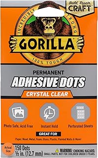 Gorilla Double-Sided Clear Dots