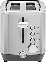 GE Stainless Steel 2-Slice Toaster