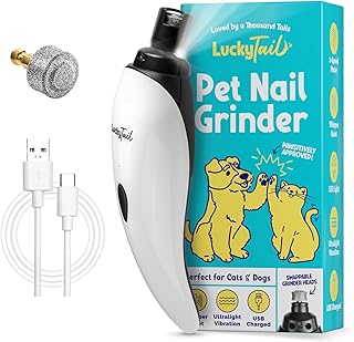 LuckyTail Quiet Pet Nail Grinder