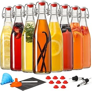 Swing Top Glass Brewing Bottles