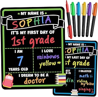 First & Last School Day Board