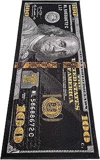 HUAHOO Dollar Bill Area Rug