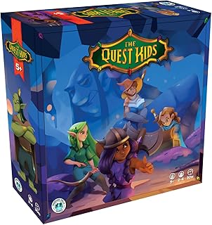 Fantasy Themed Board Game for Kids Ages 5+, Family Fantasy Tabletop Adventure for Boys and Girls