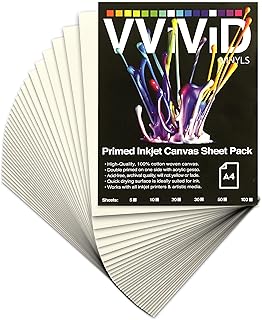 VViViD Printable Cotton Canvas Sheets