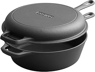 2-in-1 Pre-Seasoned Cast Iron Set