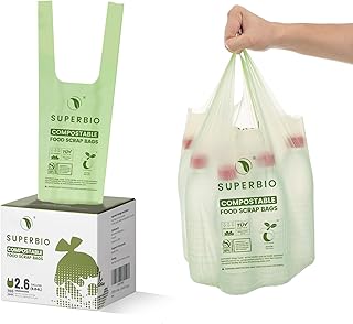 SUPERBIO Compostable Food Scrap Bags