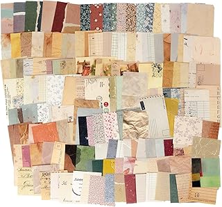 Vintage Aesthetic Scrapbook Paper Pack
