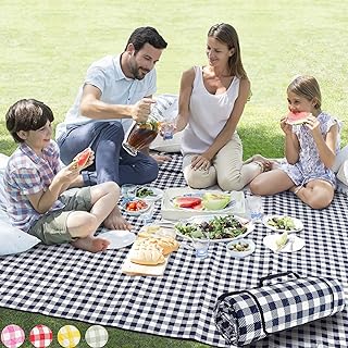 ZAZE Large Washable Picnic Blanket