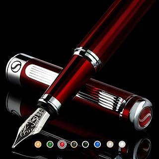 Scriveiner Crimson Luxury Fountain Pen