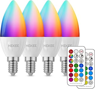 HEKEE E12 Color Changing Bulbs