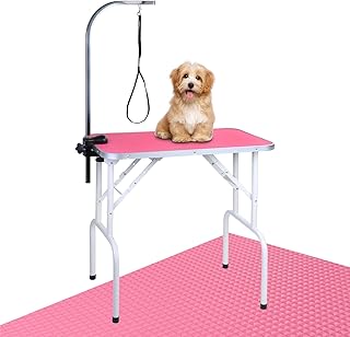 LEIBOU Foldable Pet Grooming Table