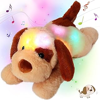 LED Musical Plush Dog