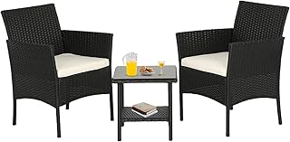 FDW Wicker Outdoor Furniture Set