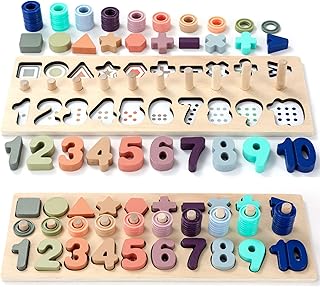 Montessori Wooden Number Puzzle