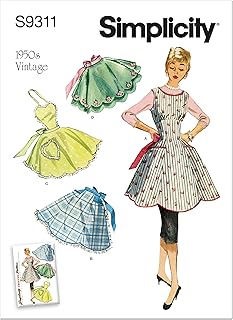 Simplicity Vintage Sewing Apron Pattern