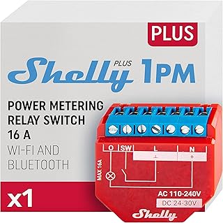 Shelly Plus 1PM Smart Switch