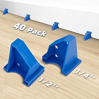 Upgraded 40-Pack Flooring Spacers Kit