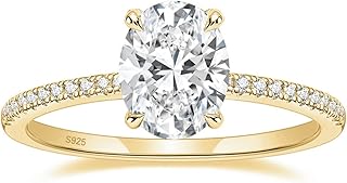 EAMTI 925 Silver CZ Rings