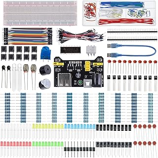 BOJACK 480 Pcs Electronics Kit