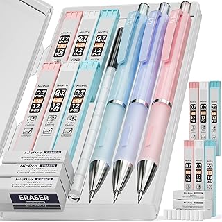 Nicpro Cute Mechanical Pencil Set