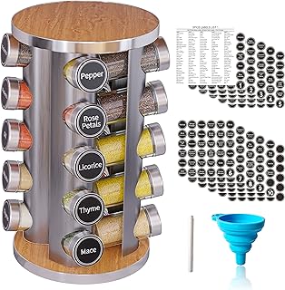 20-Jar Revolving Spice Rack