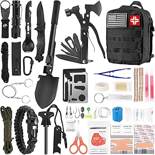 142Pcs Emergency Survival Kit