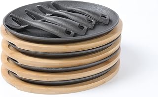HAWOK Cast Iron Fajita Set