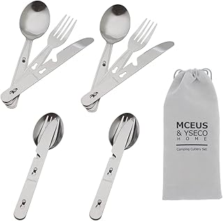 4-in-1 Camping Cutlery Set