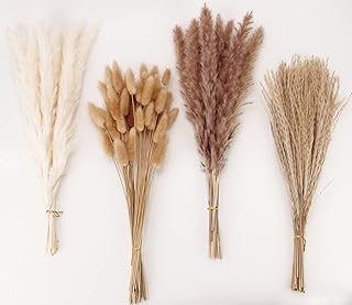 Pampas & Bunny Tails Decor