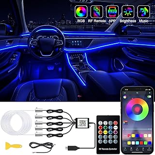 LED Car Interior Neon Lights