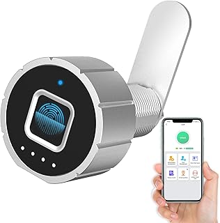 Pothunder Biometric Bluetooth Cabinet Lock