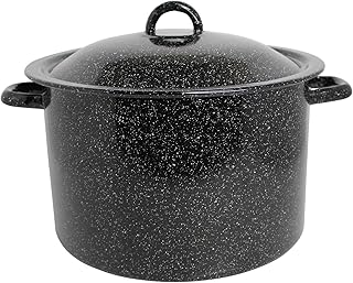 MIRRO Enamel Black Stock Pot