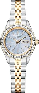 Citizen Crystal Quartz Dress Watch