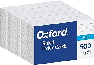 Oxford Lined Index Cards