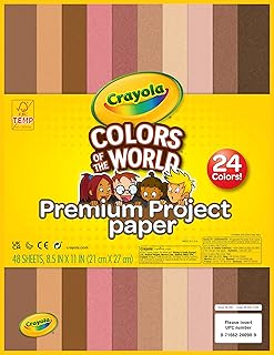 Crayola World Colors Construction Paper