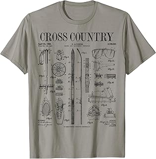 Vintage Nordic Skiing T-Shirt