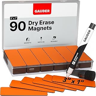 GAUDER Reusable Magnetic Labels