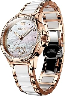 OLEVS Diamond Accented Watch