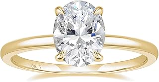 EAMTI Silver CZ Solitaire Ring