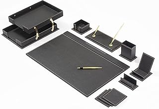 MOOGCO Bonded Leather Desk Set