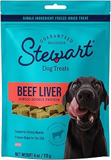 Stewart Freeze-Dried Beef Liver Treats